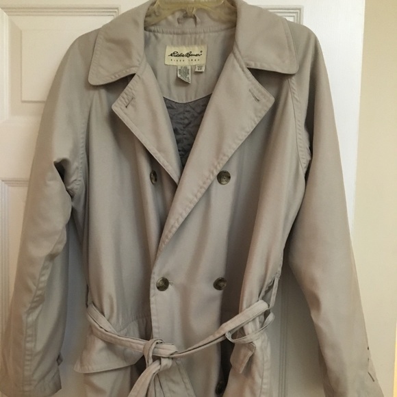 Eddie Bauer lined raincoat - Picture 1 of 3